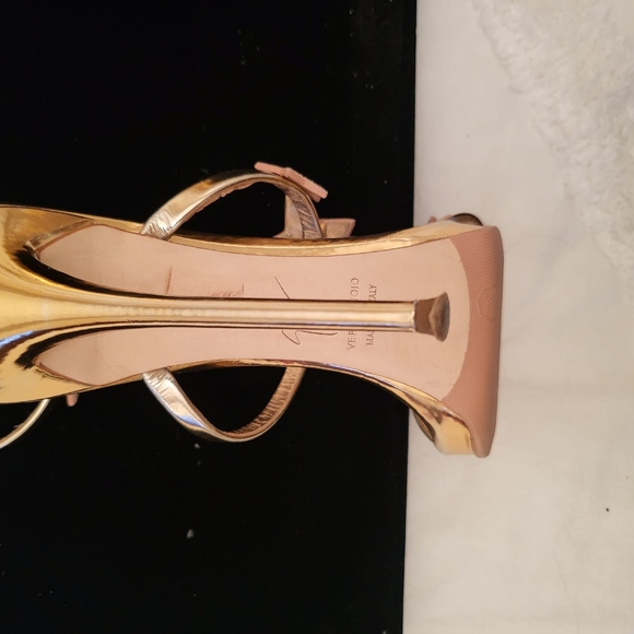 Giuseppe Zanotti Harmony Star Sandal (Rose Gold) - Picture 4 of 7